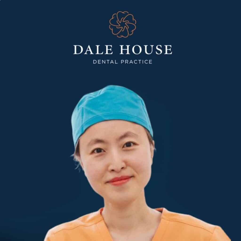 Female dental professional smiling at Dale House Dental Practice