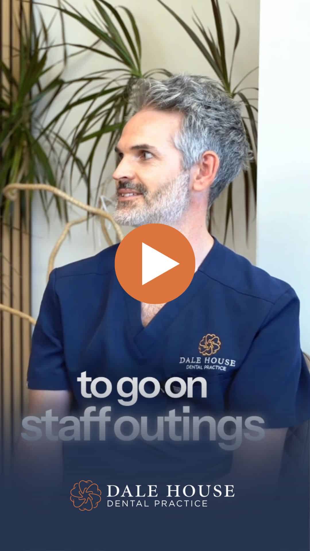 Dale House Dental Practice dentist speaking about staff outings