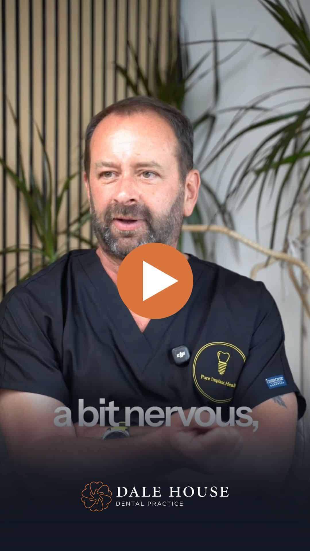 Dental implant specialist speaking at Dale House Dental Practice